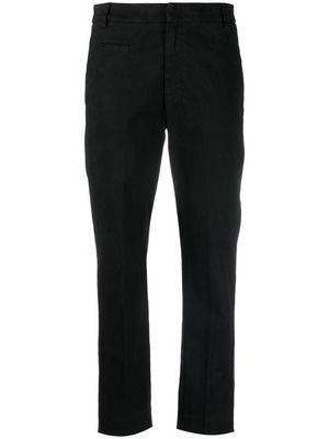 DONDUP Ariel slim cropped trousers - Black