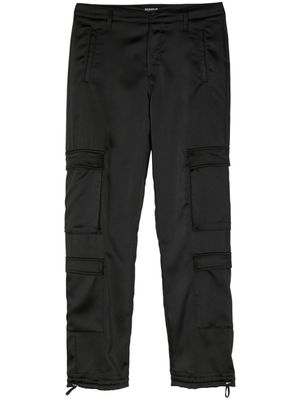 DONDUP Camila gabardine cargo pants - Black