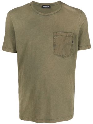 DONDUP chest pocket t-shirt - Green