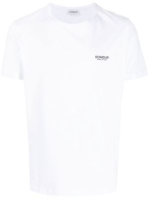 DONDUP chest print logo t-shirt - White