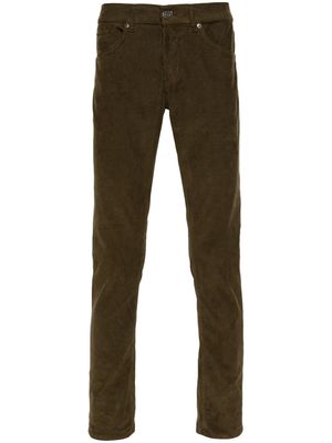 DONDUP corduroy slim-leg trousers - Green