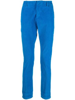 DONDUP corduroy tapered trousers - Blue
