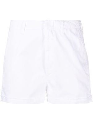 DONDUP cotton short shorts - White
