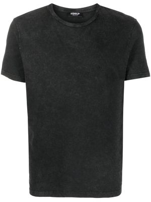 DONDUP crew-neck cotton T-shirt - Black