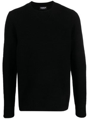 DONDUP crew-neck knitted jumper - Black