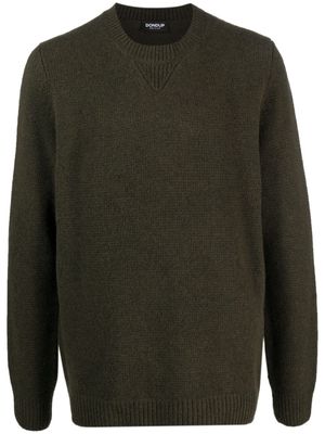 DONDUP crew-neck knitted jumper - Green