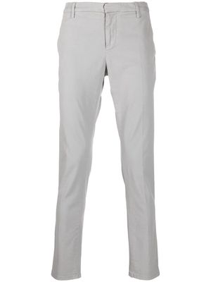 DONDUP cropped chino trousers - Grey
