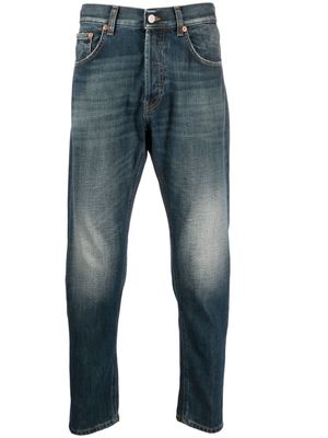 DONDUP Dian washed-denim tapered jeans - Blue