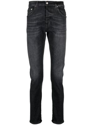 DONDUP distressed-effect skinny jeans - Black
