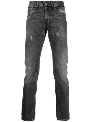 DONDUP distressed mid-rise jeans - Grey