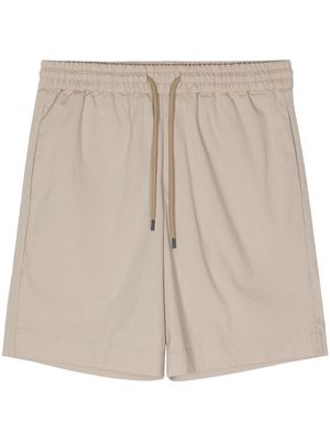 DONDUP Evan drawstring bermuda shorts - Brown