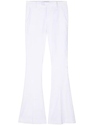 DONDUP flared trousers - White