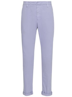 DONDUP Gaubert mid-rise tapered trousers - Purple