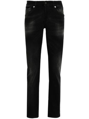 DONDUP George low-rise tapered jeans - Black