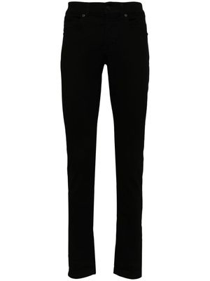 DONDUP George mid-rise tapered jeans - Black