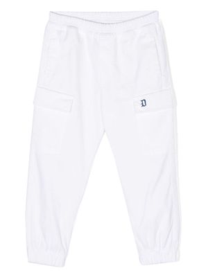 DONDUP KIDS elasticated-waist track pants - White