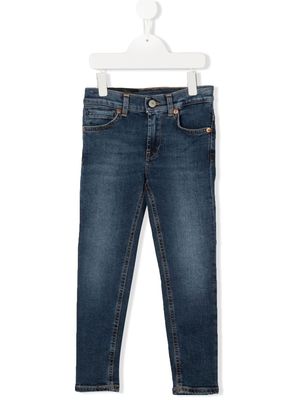 DONDUP KIDS five-pocket skinny-cut jeans - Blue