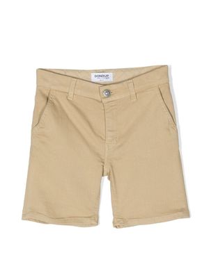 DONDUP KIDS straight-leg chino shorts - Neutrals