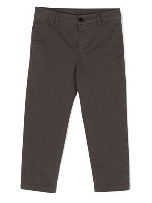 DONDUP KIDS straight-leg chino trousers - Brown