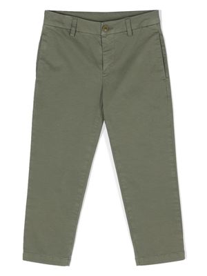 DONDUP KIDS straight-leg chino trousers - Green