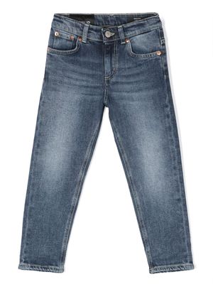 DONDUP KIDS straight-leg mid-rise jeans - Blue