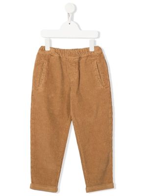 DONDUP KIDS turn-up corduroy trousers - Neutrals