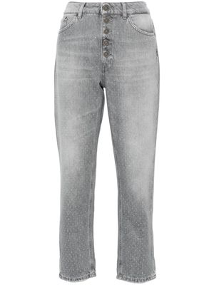 DONDUP Koons stud-embellished jeans - Grey