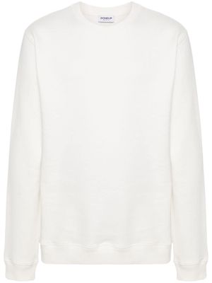 DONDUP logo-print cotton sweatshirt - Neutrals