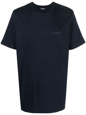 DONDUP logo-print cotton T-Shirt - Blue