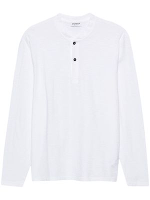 DONDUP long-sleeve cotton T-shirt - White