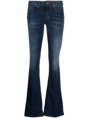 DONDUP low-rise bootcut jeans - Blue