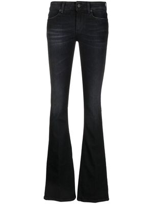 DONDUP low-rise flared jeans - Black