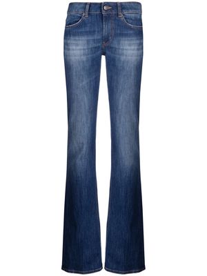 DONDUP low-rise flared jeans - Blue