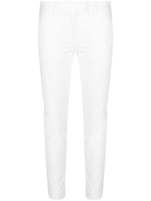 DONDUP low-rise skinny trousers - White