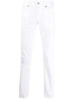 DONDUP low-rise straight jeans - White