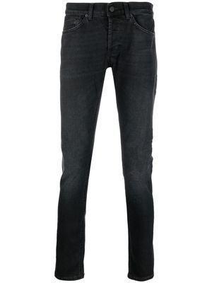DONDUP low-rise straight-leg jeans - Black