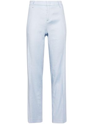 DONDUP mid-rise cropped-leg trousers - Blue