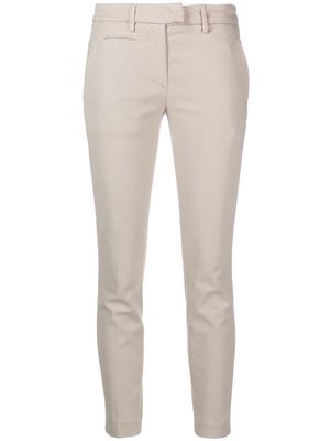 DONDUP mid-rise cropped-leg trousers - Neutrals