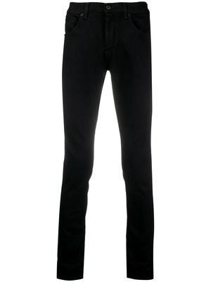 DONDUP mid-rise slim fit jeans - Black