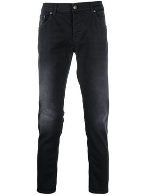 DONDUP mid-rise straight-leg jeans - Black