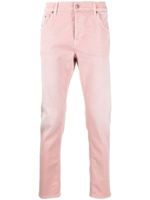 DONDUP mid-rise straight-leg jeans - Pink