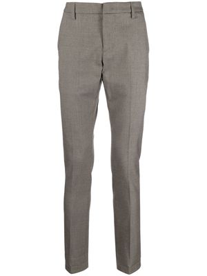 DONDUP mid-rise tailored trousers - Brown