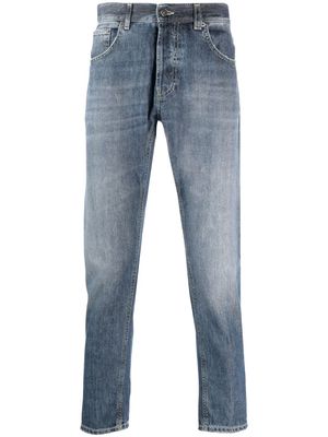 DONDUP mid-rise tapered jeans - Blue