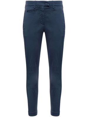 DONDUP Perfect cropped slim-cut trousers - Blue