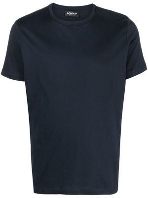 DONDUP plain cotton T-shirt - Blue