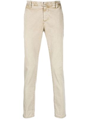 DONDUP pressed-crease skinny trousers - Neutrals
