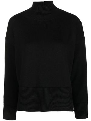 DONDUP roll-neck wool jumper - Black