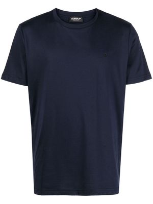 DONDUP round-neck cotton T-shirt - Blue