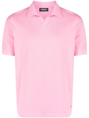 DONDUP short-sleeved polo shirt - Pink