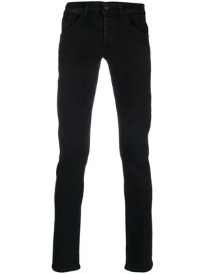 DONDUP slim-cut organic-cotton jeans - Black